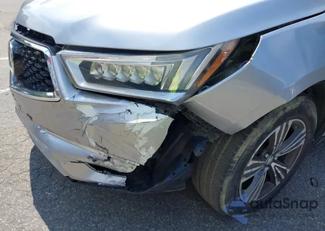 2018 Acura Mdx z USA, uszkodzony, nr VIN 5J8YD3H3XJL002279